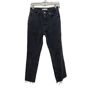 Zara Black Straight Leg Jeans
